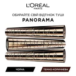 Туш для вій L'Oreal Paris Panorama Volume Million Lashes Black 9.9 мл (AA685500) - мініатюра 3