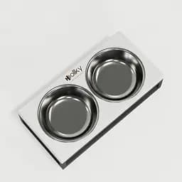 Hollky Base XS — миски на підставці для маленьких собак та котів (2 × 0,25 л) - мініатюра 9
