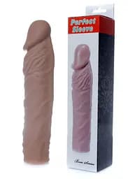 Насадка на пеніс Perfect Sleeve Mulatto extends 7 cm Boss Series 67-00097 99093