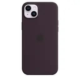 Чохол Silicone Case з MagSafe для Apple iPhone 14 Plus (Elderberry) ААА [72707] - мініатюра 2