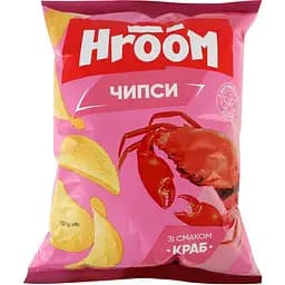 Чипси Hroom! зі смаком краба 110 г (957314)