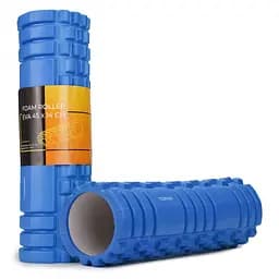 Массажный ролик Cornix EVA 45 x 14 см (валик, роллер) XR-0039 Blue