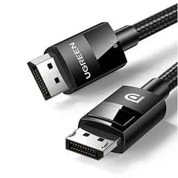 Кабель Ugreen DisplayPort M - M V1.4 8K 3м Plastic Case Braided Cable DP114 Чорний - мініатюра 2