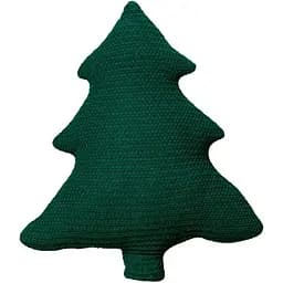 Декоративна подушка Прованс новорічна Ялинка зелена 38 см (33050)