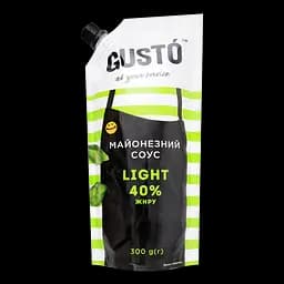 Соус Gusto Light майонезний 40%, 300 г (788125) - мініатюра 4