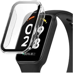 Чохол-накладка DK CDK Пластик Gloss Glass Full Cover для Xiaomi Mi Band 8 Active (015558) (clear) - мініатюра 3