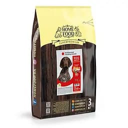 Сухий корм Home Food для дорослих собак М'ясо качки з нутом DOG ADULT MEDIUM/MAXI Беззерновий гіпоалергенний