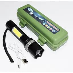 Мощный светодиодный фонарик BL-9626, c usb зарядкой, тактический Led фонарик | светодиодный фонарик (ST)