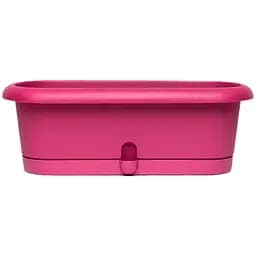 Горщик для кактусів Form-Plastic Лотос-30 2 л рожевий (0180-043)