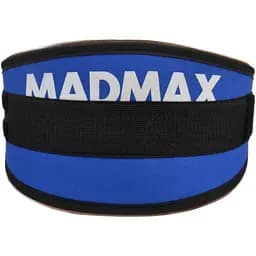 Пояс для важкої атлетики MAD MAX MFB 421, Blue - S - мініатюра 3