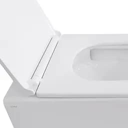 Унітаз підвісний Qtap Gemini безободковий з сидінням Soft-close QT2533076EUQW, Білий - мініатюра 10