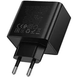 МЗП Borofone BAS17A Erudite PD65W+QC3.0 (1USB-A/1C) Black - мініатюра 5