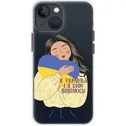 Чохол EndorPhone magsafe патріотичний iPhone 13 Mini Українка v2 (5264pm-2373-26985)