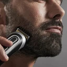 Тример Trim & Style, для бороди, вусів, голови и тіла, мережа+акум., роторний мотор, насадок ROWENTA teh0017766 - мініатюра 10