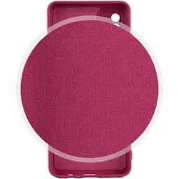 Чохол TPU GETMAN Liquid Silk Full Camera для Xiaomi 12T / 12T Pro Бордовий / Marsala - мініатюра 3