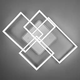 Світлодіодна люстра Venida у білому корпусі 80х70 см | Арт. A9040/4 RGB WT | Line F