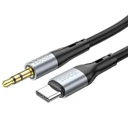 Кабель AUX-адаптер Hoco UPA22 3.5 male - Type-C Silicone digital audio conversion cable 1 м