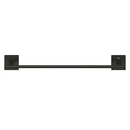 Тримач для рушника Grohe 450 мм QuickFix Start Cube 409872430 Чорний матовий - мініатюра 2