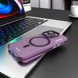 Чохол Blueo Dual Color with MagSafe для Apple iPhone 14 Pro Purple [84450] - мініатюра 2