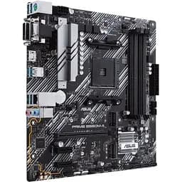 Материнська плата Asus Prime AM4 (B550) B550M-A/CSM, B550, 4xDDR4, Int.Video(CPU), 4xSATA3, 2xM.2, 1xPCI-E 16x 4.0, 2xPCI-E 1x 3.0,TL 8xUSB3.2/4xUSB2.0, VGA/DVI-D/HDMI, MicroATX - мініатюра 3