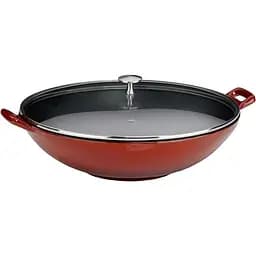 Сковорода-вок Kela Calido с чугунной крышкой 36 см 4 л (00000017703)