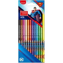Карандаши цветные Maped Superman 12 цветов (MP862208)