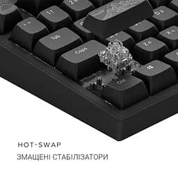Клавіатура Dark Project ALU81 Terra Nostra Black (DPKB_NOSTRA_81_ANSI_BLACK_UA) - мініатюра 8