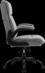 Офісне крісло GT Racer сіре (B-3021 Fabric Gray) - мініатюра 3
