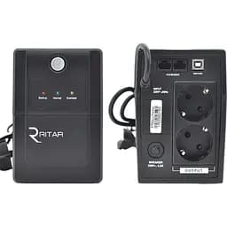 Источник бесперебойного питания Ritar RTP850L-U (510W), 1x12V9Ah