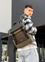 Чоловічий рюкзак Sambag Aura хакі 39 х 29 х 13 см (24551119m)