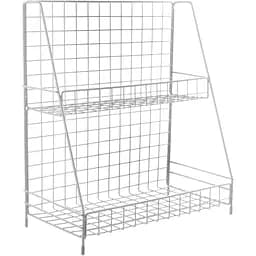 Двухуровневая сушилка для посуды Ringel Raum 30х15.5х34 см белая (RG-025w)