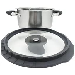 Каструля Krauzer LKA-190HMOFO-20C з кришкою 20x11.5 см 3.6 л (78053) - мініатюра 4