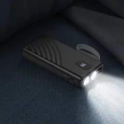 Зовнішній акумулятор Hoco J129A Nature 20000mAh 10W Black [117333] - мініатюра 4