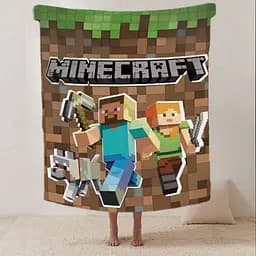 Плед 3D Cвіт Minecraft 20222450_B 12262 135х160 см - мініатюра 2