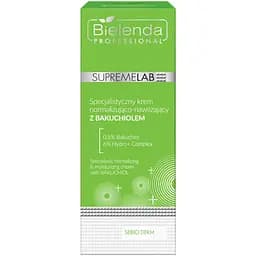 Нормалізуючий та зволожуючий крем Bielenda Supremelab Sebio Derm Specialist 50 мл - мініатюра 3