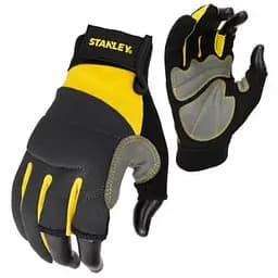 Перчатки Stanley частично открытые р.L/9 с дополнительными накладками на ладони и пальцах (SY650L)