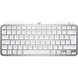 Клавіатура Logitech MX Keys Mini For Mac Wireless Illuminated UA Pale Grey (920-010526)
