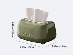 Коробка для серветок Uforu D2198 Зелений  - мініатюра 2