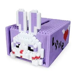 Дитячий конструктор Magic Blocks Кролик-шухлядка на 1132 деталі, конструктор шухлядка 14,9 см