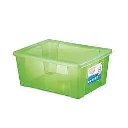 Контейнер для зберігання з кришкою Stefanplast Visualbox 15л (13120)