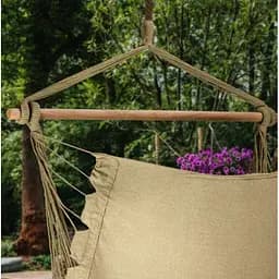 Бразильське крісло - гамак Outtec Boho Sois XXL бежевий - мініатюра 9