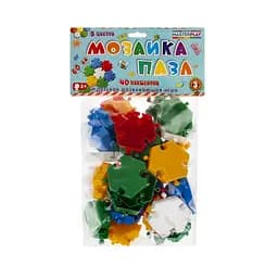 Дитяча мозаїка-пазл №3 1-144, 40 деталей Ø60мм - мініатюра 3