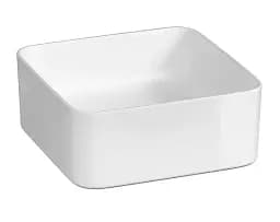 Раковина на столешницу Cersanit Crea квадратная 35 см K114-007 30412