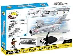 Конструктор СОВІ винищувач LIM1 Polish Air Force 1952 5822 - мініатюра 7