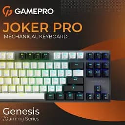 Bluetooth Клавіатура GamePro Genesis Joker Pro (MK124G Pro) UA - мініатюра 6