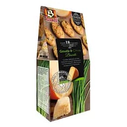 Печиво Buiteman зі смаком сиру Гауда та часнику 75 г (683378)