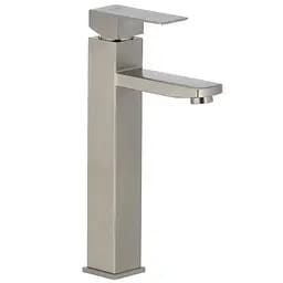 Змішувач для умивальника Mixxus KUB-001-High SS2951 Нержавіюча сталь