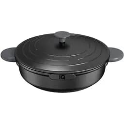 Сотейник IQ Be Creative алюмінієвий 28 см з кришкою антипригарний (IQ-2147-28)