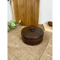 Банка для зберігання 0.5 літра керамічна (глиняна) гладка