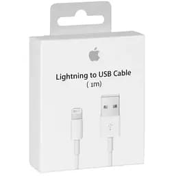 Кабель Apple Lightning Foxconn A75 1 м білий - мініатюра 2